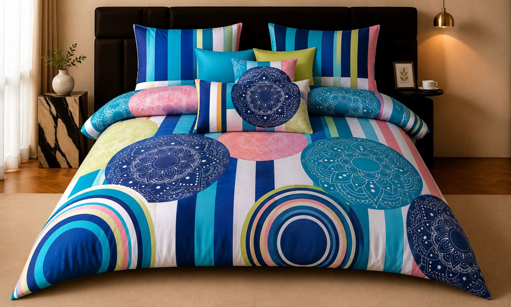Sabanas Poli Algodón DOBLE estampada