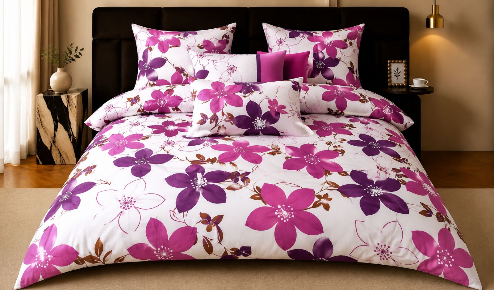 Sabanas Poli Algodón DOBLE estampada